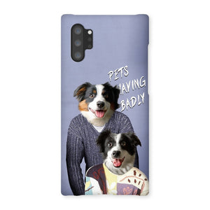 Tony & Deborah (Men Behaving Badly Inspired): Custom Pet Phone Case - Paw & Glory - Dog Portraits - Pet Portraits