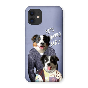 Tony & Deborah (Men Behaving Badly Inspired): Custom Pet Phone Case - Paw & Glory - Dog Portraits - Pet Portraits