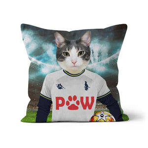 Tottenham Hotspaw Football Club: Custom Pet Pillow - Paw & Glory - Dog Portraits - Pet Portraits