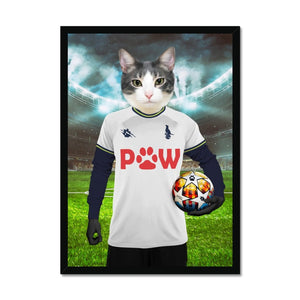 Tottenham Hotspaw Football Club: Custom Pet Portrait - Paw & Glory - Dog Portraits - Pet Portraits