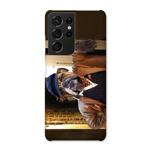 Uncle Albert (Only Fools & Horses Inspired): Custom Pet Phone Case - Paw & Glory - Dog Portraits - Pet Portraits