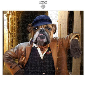 Uncle Albert (Only Fools & Horses Inspired): Custom Pet Puzzle - Paw & Glory - Dog Portraits - Pet Portraits