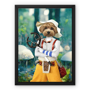 Usopp (One Piece Inspired): Custom Pet Canvas - Paw & Glory - Dog Portraits - Pet Portraits