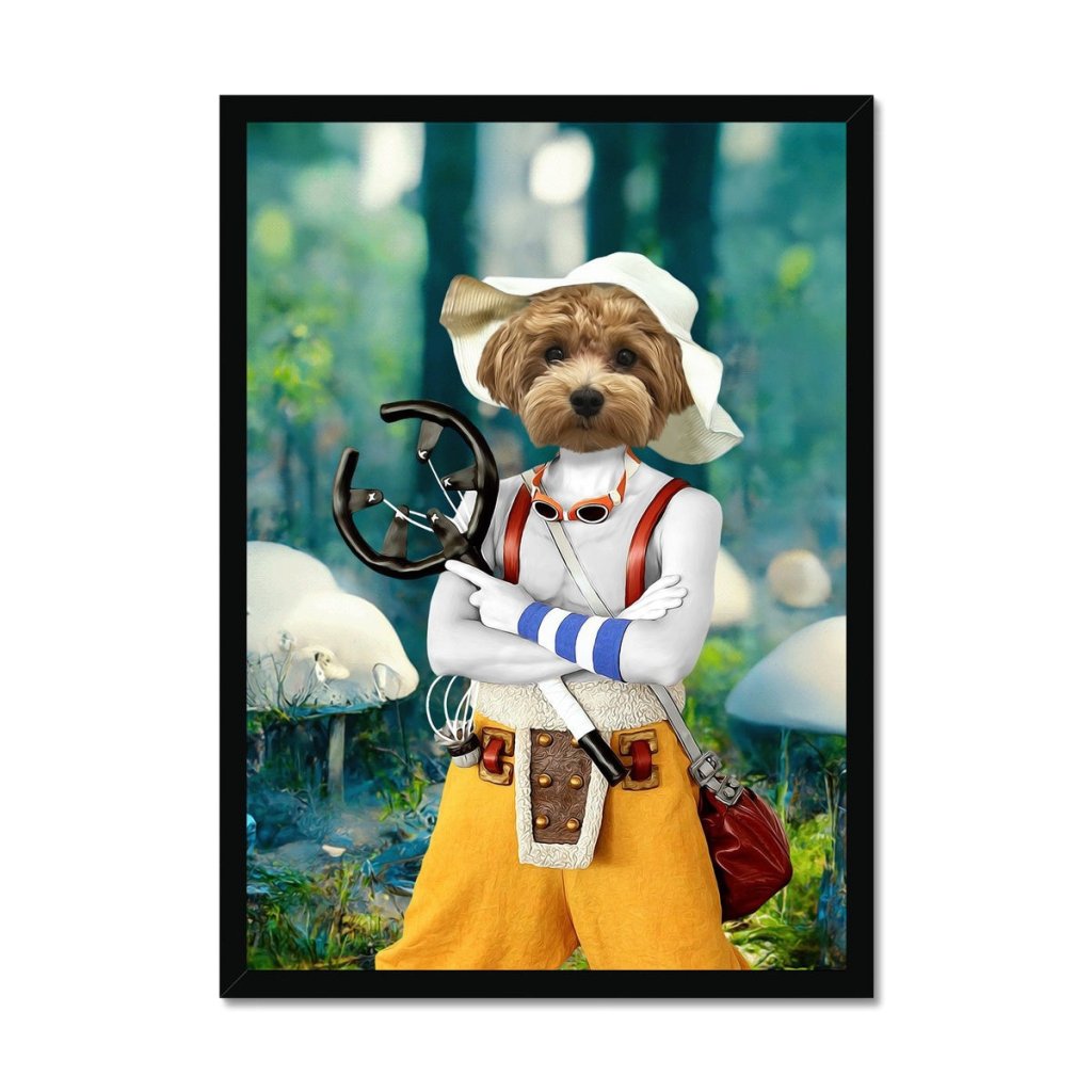 Usopp (One Piece Inspired): Custom Pet Portrait - Paw & Glory - Dog Portraits - Pet Portraits