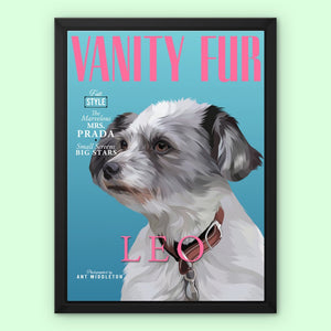 Vanity Fur: Custom Pet Canvas - Paw & Glory - Dog Portraits - Pet Portraits