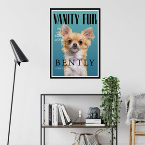 Vanity Fur: Custom Pet Portrait - Paw & Glory - Dog Portraits - Pet Portraits