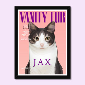 Vanity Fur: Custom Pet Portrait - Paw & Glory - Dog Portraits - Pet Portraits