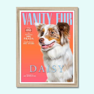 Vanity Fur: Custom Pet Portrait - Paw & Glory - Dog Portraits - Pet Portraits