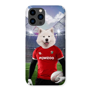 Wales Rugby Team: Custom Pet Phone Case - Paw & Glory - Dog Portraits - Pet Portraits