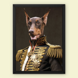 War Admiral: Custom Pet Canvas - Paw & Glory - Dog Portraits - Pet Portraits