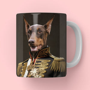 War Admiral: Custom Pet Coffee Mug - Paw & Glory - Dog Portraits - Pet Portraits