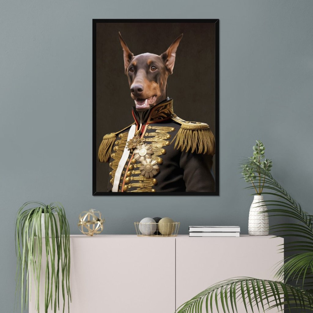 War Admiral: Custom Pet Portrait - Paw & Glory - Dog Portraits - Pet Portraits