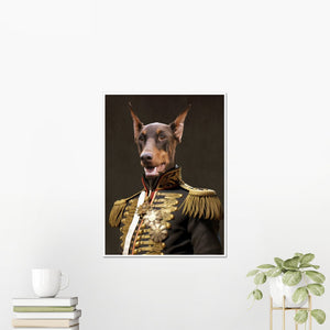 War Admiral: Custom Pet Poster - Paw & Glory - Dog Portraits - Pet Portraits