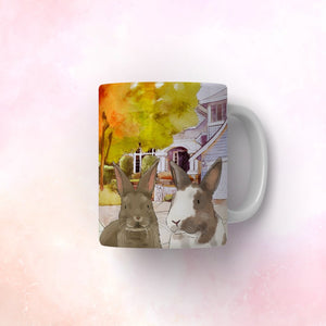 Watercolour: Custom Pet Coffee Mug - Paw & Glory - Dog Portraits - Pet Portraits