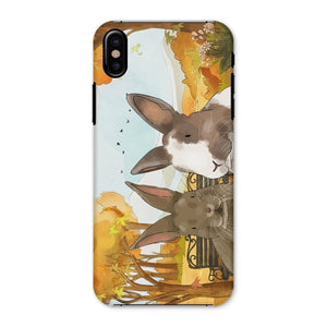 Watercolour: Custom Two Pet Phone Case - Paw & Glory - Dog Portraits - Pet Portraits