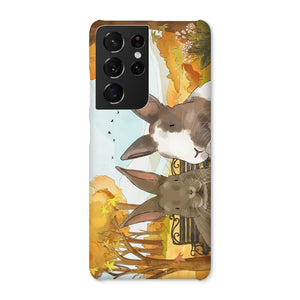 Watercolour: Custom Two Pet Phone Case - Paw & Glory - Dog Portraits - Pet Portraits