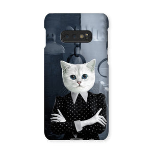 Wednesday (Adams Family Inspired): Custom Pet Phone Case - Paw & Glory - Dog Portraits - Pet Portraits