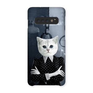 Wednesday (Adams Family Inspired): Custom Pet Phone Case - Paw & Glory - Dog Portraits - Pet Portraits