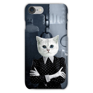 Wednesday (Adams Family Inspired): Custom Pet Phone Case - Paw & Glory - Dog Portraits - Pet Portraits