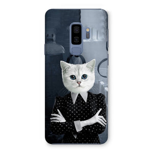 Wednesday (Adams Family Inspired): Custom Pet Phone Case - Paw & Glory - Dog Portraits - Pet Portraits