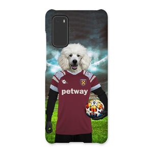 West Ham Football Club: Custom Pet Phone Case - Paw & Glory - Dog Portraits - Pet Portraits