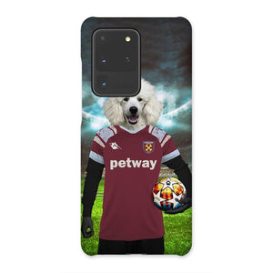 West Ham Football Club: Custom Pet Phone Case - Paw & Glory - Dog Portraits - Pet Portraits