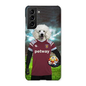 West Ham Football Club: Custom Pet Phone Case - Paw & Glory - Dog Portraits - Pet Portraits