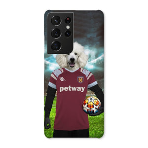 West Ham Football Club: Custom Pet Phone Case - Paw & Glory - Dog Portraits - Pet Portraits