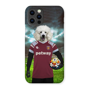 West Ham Football Club: Custom Pet Phone Case - Paw & Glory - Dog Portraits - Pet Portraits