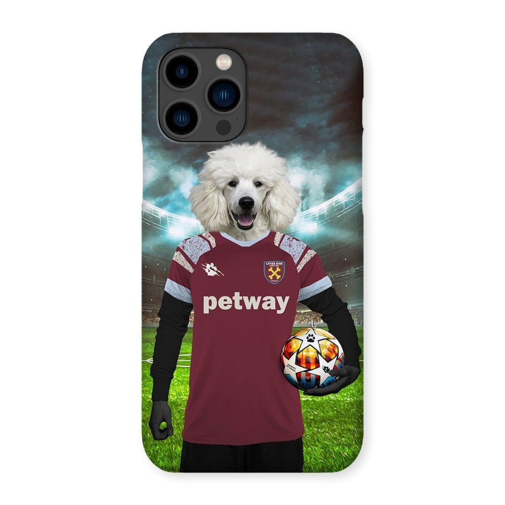 West Ham Football Club: Custom Pet Phone Case - Paw & Glory - Dog Portraits - Pet Portraits