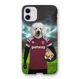 West Ham Football Club: Custom Pet Phone Case - Paw & Glory - Dog Portraits - Pet Portraits