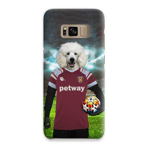 West Ham Football Club: Custom Pet Phone Case - Paw & Glory - Dog Portraits - Pet Portraits