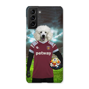 West Ham Football Club: Custom Pet Phone Case - Paw & Glory - Dog Portraits - Pet Portraits