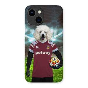 West Ham Football Club: Custom Pet Phone Case - Paw & Glory - Dog Portraits - Pet Portraits