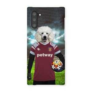 West Ham Football Club: Custom Pet Phone Case - Paw & Glory - Dog Portraits - Pet Portraits