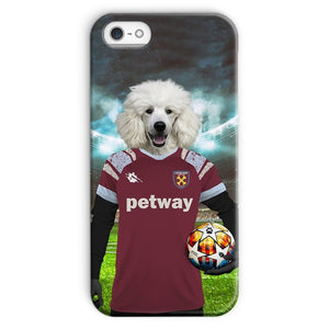 West Ham Football Club: Custom Pet Phone Case - Paw & Glory - Dog Portraits - Pet Portraits