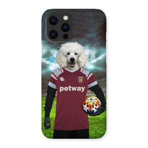 West Ham Football Club: Custom Pet Phone Case - Paw & Glory - Dog Portraits - Pet Portraits