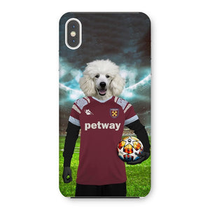 West Ham Football Club: Custom Pet Phone Case - Paw & Glory - Dog Portraits - Pet Portraits