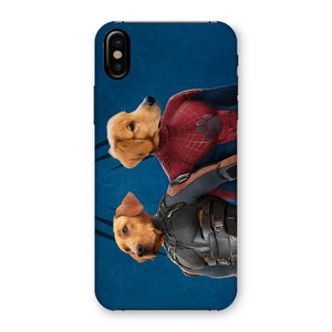 Wolverine & Spider Paw: Custom Pet Phone Case - Paw & Glory - Dog Portraits - Pet Portraits