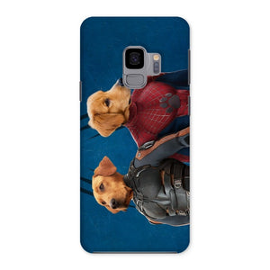 Wolverine & Spider Paw: Custom Pet Phone Case - Paw & Glory - Dog Portraits - Pet Portraits