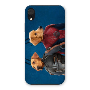 Wolverine & Spider Paw: Custom Pet Phone Case - Paw & Glory - Dog Portraits - Pet Portraits