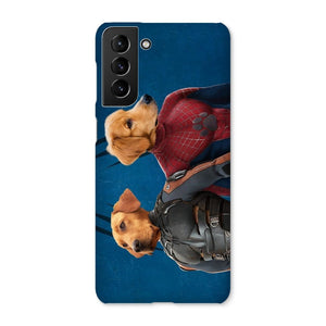 Wolverine & Spider Paw: Custom Pet Phone Case - Paw & Glory - Dog Portraits - Pet Portraits