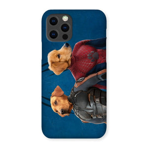 Wolverine & Spider Paw: Custom Pet Phone Case - Paw & Glory - Dog Portraits - Pet Portraits