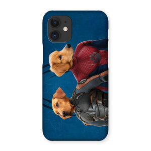 Wolverine & Spider Paw: Custom Pet Phone Case - Paw & Glory - Dog Portraits - Pet Portraits