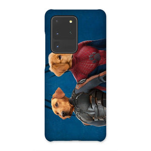 Wolverine & Spider Paw: Custom Pet Phone Case - Paw & Glory - Dog Portraits - Pet Portraits