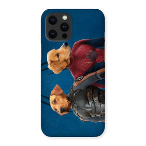 Wolverine & Spider Paw: Custom Pet Phone Case - Paw & Glory - Dog Portraits - Pet Portraits