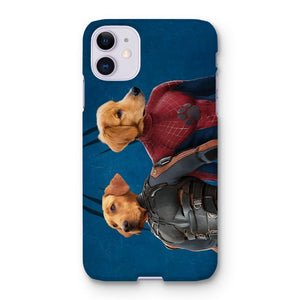 Wolverine & Spider Paw: Custom Pet Phone Case - Paw & Glory - Dog Portraits - Pet Portraits