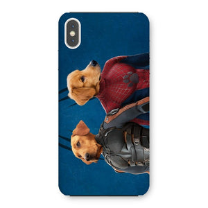 Wolverine & Spider Paw: Custom Pet Phone Case - Paw & Glory - Dog Portraits - Pet Portraits