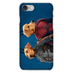 Wolverine & Spider Paw: Custom Pet Phone Case - Paw & Glory - Dog Portraits - Pet Portraits