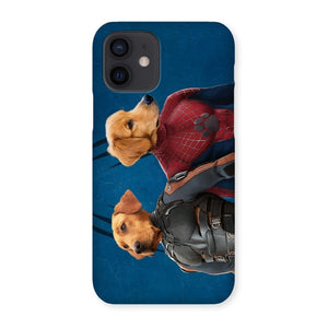 Wolverine & Spider Paw: Custom Pet Phone Case - Paw & Glory - Dog Portraits - Pet Portraits